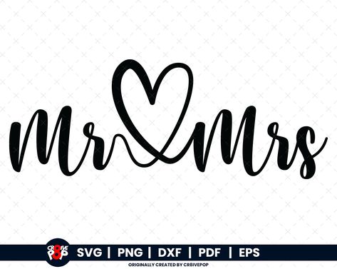 Bride And Groom Svg, Mr And Mrs Svg, Mr And Mrs Sign, Bride Svg, Wedding Floral Centerpieces, Mr And Mrs, Floral Centerpieces, Better Together, Just Married