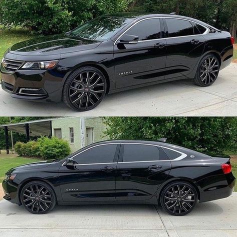 Black Chevy Malibu, Chevy Malibu Aesthetic, Chevy Impala 2017, Chevy Malibu 2017, New Impala, Malibu Car, 2023 Gmc Sierra, Truck Builds, Impala Car