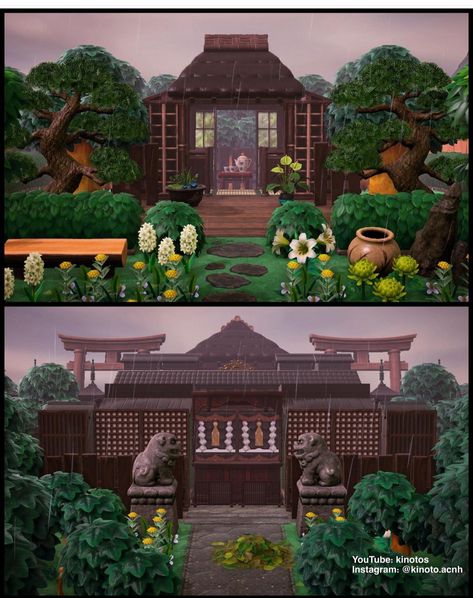 Japanese Countryside, Japanese Tea House, Cat Island, Animal Crossing 3ds, City Island, Island Theme, Island Decor, New Animal Crossing, Animal Crossing Game