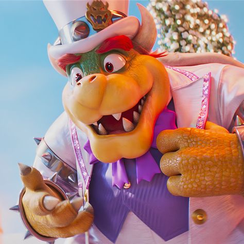 The Super Mario Bros Movie, Bowser Pfp, Bowser Art, Bowser Jr, King Koopa, Nintendo Sega, Mario Nintendo, Princesa Peach, Wedding Movies