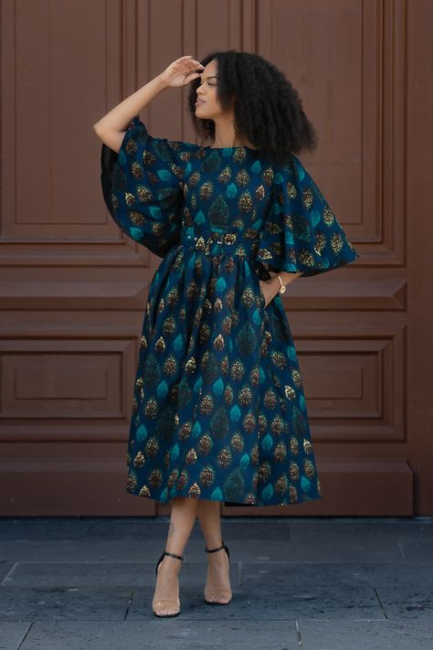 SORAYA DRESS – Heritage Clothings Free Ankara Gowns For Women, Dress African Print, Ankara Short, Ankara Dress Styles, Gown Styles, Dress African, Ankara Dress, African Print Fashion Dresses, Diana Ross