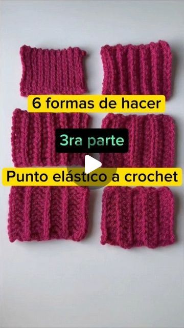 Emprende En El Arte Del Crochet on Instagram: "3ra forma: El crochet elástico es como la vida misma: flexible, resistente y lleno de posibilidades. ¡Teje tus sueños con hilos de creatividad! 🧶✨ #CrochetElástico #HechoAMano #crochet" Macrame, Crochet, On Instagram, Color, Instagram, Macramé