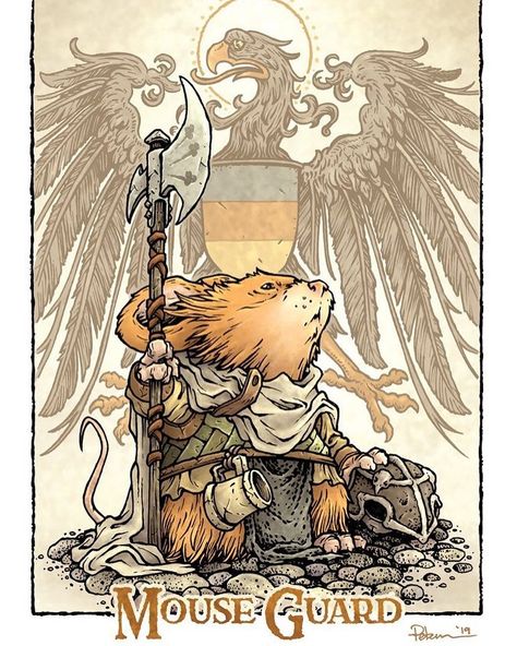 Mouse Humanoid, Mouse Guard Rpg, David Petersen, Mouse Guard, Frankfurt Germany, Exchange Student, San Diego Comic Con, My Niece, Animal Sketches