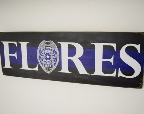 Browse unique items from Herosigns on Etsy, a global marketplace of handmade, vintage and creative goods. Police Decor, Gifts For Firefighters, Police Crafts, Police Wedding, Police Appreciation, Police Sign, Police Graduation, Police Academy Graduation, Gifts For Cops