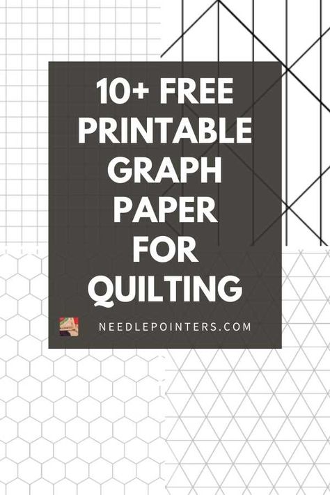 15+ FREE Printable Graph Paper for Quilting | Needlepointers.com Paper Quilting Designs, Graph Paper Art Pattern, Graph Paper Art Easy, Free Printable Graph Paper, Printable Graph Paper, Free Planner Templates, Graph Paper Designs, Graph Paper Drawings, Quilting Blocks