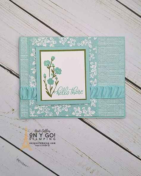 Sale-A-Bration 2024: Elegant Cards with the Softly Sophisticated Stamp Set - ON Y GO! STAMPING Softly Sophisticated Stampin Up Cards, Designer Paper Cards, Easter 2024, Dsp Cards, Cards Homemade, Cards Flowers, Simple Birthday Cards, Homemade Birthday Cards, Handmade Card Making