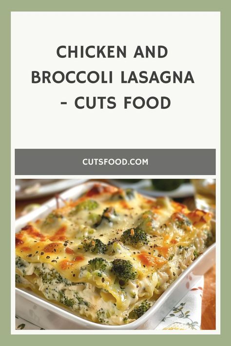 Creamy Chicken and Broccoli Lasagna—a decadent twist on the traditional Italian favorite that’s sure to become a new family favorite. This hearty dish Chicken And Broccoli Lasagna, Broccoli Lasagna Recipe, Broccoli Lasagna, Creamy Chicken And Broccoli, Clean Eating Salads, Chicken With Italian Seasoning, Gluten Free Salads, Paleo Salads, Clean Eating Desserts