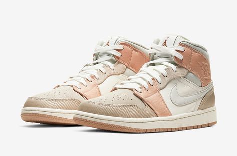 Air Jordan 1 Mid Milan CV3044-100 Release Date-4 Air Jordan 1 Mid Milan, Sneakers Head, Baskets Jordans, Jordan Sneaker, Air Jordan 1 Mid Se, Nike Air Jordan 1 Mid, Fresh Shoes, Sneakers Mode, Fresh Kicks