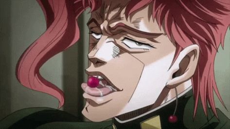 Lero Lero Anime GIF - LeroLero Anime Cherry - Discover & Share GIFs Jojo Bizarro, Jojo Jojo, Evil Things, Great Memes, Jojo Memes, Games Images, Jojo Bizzare Adventure, Yuri On Ice, Red Eyes