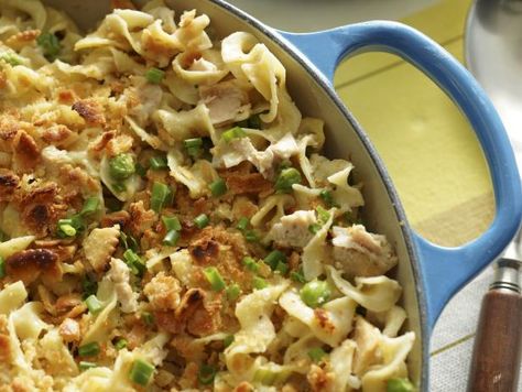 Tuna Noodle Casserole Food Network, Katie Lee Tuna Noodle Casserole, Hot Tuna Noodle Casserole, The Kitchen Food Network Recipes, Taco Casseroles, Tuna Casseroles, Ceramic Dutch Oven, Katie Lee Biegel, Tuna Dishes