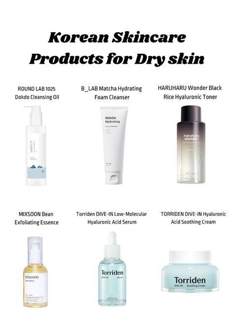 Korean skincare for Dry skin Korean Skincare For Dry Skin, Dry Acne Prone Skin, Skincare Routine For Dry Skin, Skin Care Hyperpigmentation, Routine For Dry Skin, Skincare For Dry Skin, Dry Skin Routine, Skincare Solutions, Beauty Apps