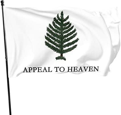 Amazon.com : Founding Fathers Flags an Appeal to Heaven Sons of Liberty Edition Liberty Tree Embroidered Flag Tree 3x5 Ft Flag : Patio, Lawn & Garden An Appeal To Heaven, Liberty Tree, Sons Of Liberty, Historical Flags, Outdoor Flags, Flag Decor, Founding Fathers, To Heaven, American Pride