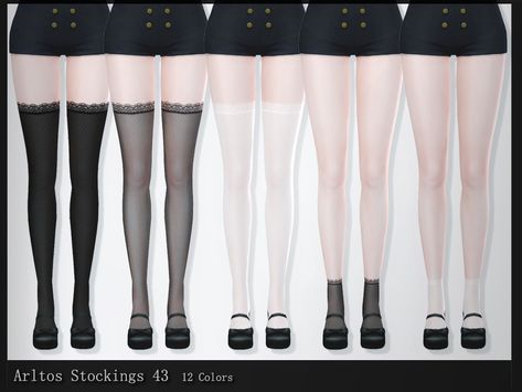 Sims 4 Cc Clothes Uniform, Sims4 Cc Stocking, Stocking Sims 4 Cc, Sims Cc Tights, Ts4 Socks Cc, Sims 4 Cc Thigh High Socks, Sims 4 Thigh High Socks, Sims 4 Tights Cc, Sims 4 Tights