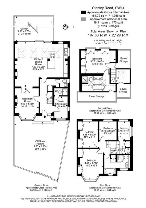 Extension Floorplan, Eaves Storage, House Extension Plans, Extension Plans, Side Extension, 1930s House, House Extension Design, Extension Designs, House Extension