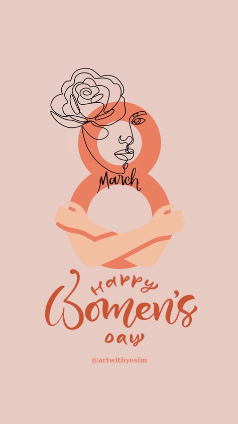 #womensday #women #happywomensday #woman #8mart #8march #march #girlpower #girlboss #womensart March 8 Womens Day, Women's Day 8 March, 8. Mart, 8 Mart, 8th Of March, Happy Women, Ladies Day, Girl Power, Female Art