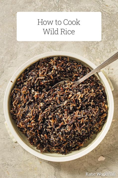 Wild Rice In Rice Cooker, Rice In Rice Cooker, Minnesota Wild Rice, How To Cook Plantains, Wild Rice Recipes, Rice On The Stove, Cooking Wild Rice, Wild Rice Salad, Cooking The Perfect Steak