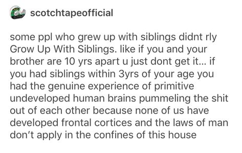 Siblings Tumblr Post, Sibling Tumblr Posts, Sibling Stereotypes, Siblings Poetry, Cain Instinct, Siblings Tumblr, Sibling Relationships Funny, Older Sibling Problems, Sibling Energy