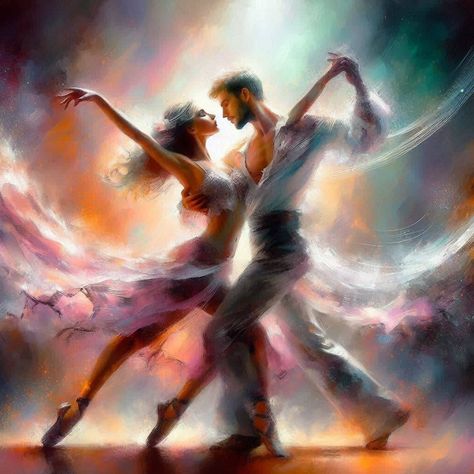 Tango Dance Photography, Drawing Materials, Dance Painting, Couple Dance, Dance Wall Art, Dance Paintings, Tango Dance, Musical Art, Couple Dancing