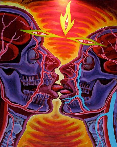 Alex Gray Art, Alex Grey, Sensory Art, Psychadelic Art, Flame Art, Psy Art, Energy Art, Trippy Wallpaper, Spiritual Artwork