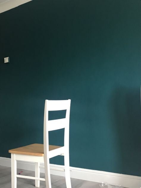 Blue Jade Valspar, Valspar Blue, Jade Paint, Moody Rooms, Green Painted Walls, Moroccan Bedroom, Blue Jade, Coastal Colors, Paint Colour