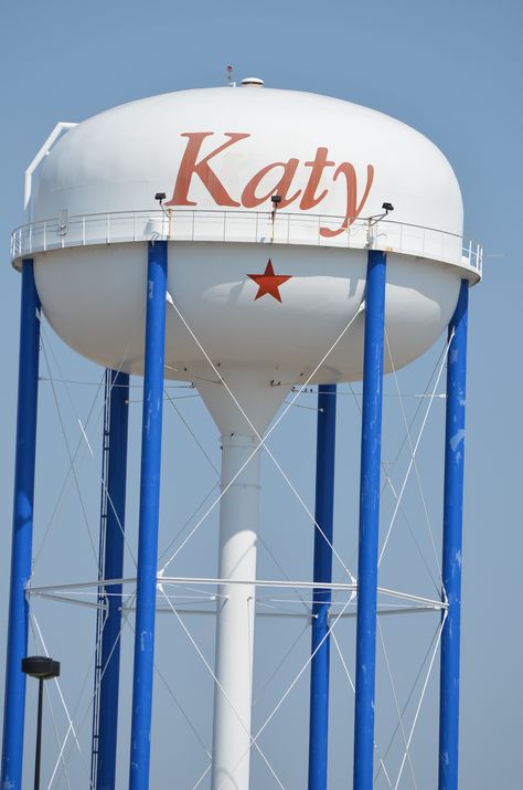 Katy! Texas Travel Guide, Habakkuk 2, Water Towers, Katy Texas, Cheap Things To Do, Loving Texas, Weekend Activities, Katy Tx, Prayer Board