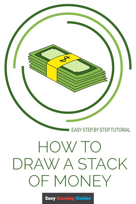 Stack Of Money, Money Rose, Stencil Outline, Female Face Drawing, 100 Dollar Bill, Drawing Guides, Drawing Ideas Easy, Easy Drawing Tutorial, Drawing Tutorials For Kids