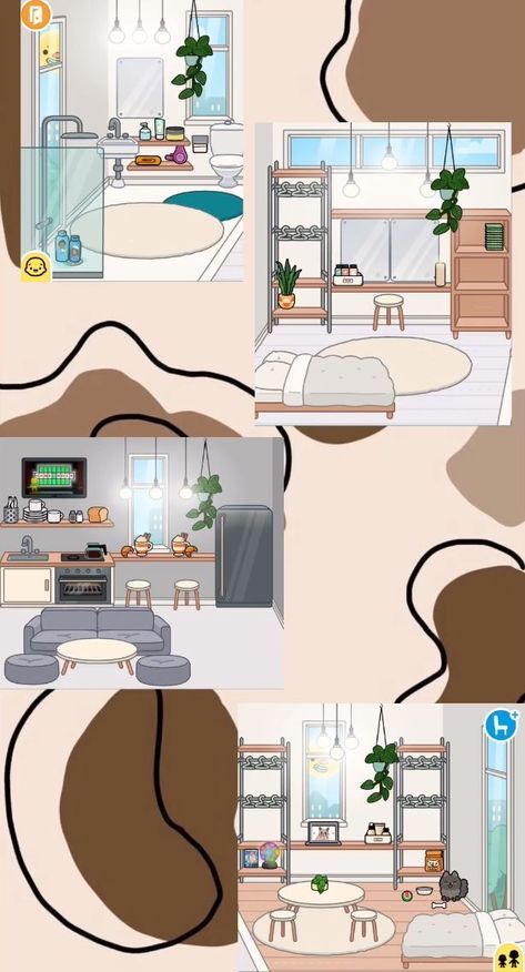 Free Toka Boka House, Toca Boca Basic House Ideas, Case Toca Life Idee, Free House Toca Boca Ideas, Toca Boca Room Ideas Free Living Room, Toka Boka House Ideas Free, Toca Boca Free House Ideas Bedroom, Free House Design Toca Boca, Toca Boca Free Ideas