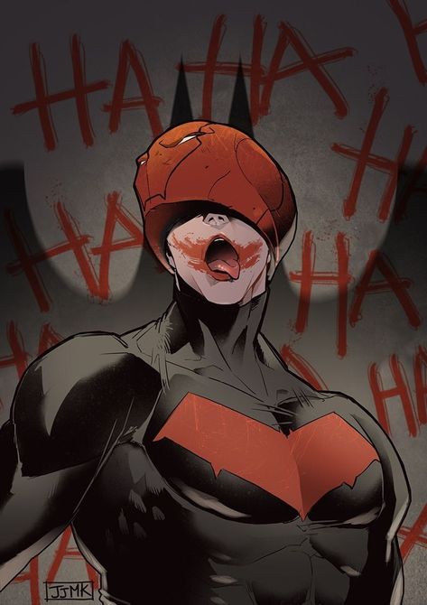 All I can think is: "You're wearing it wrong!" Ha Ha Ha, Jason Todd, Ha Ha, Red Hood, Comic Character, The Story, Batman, Fan Art, Fan