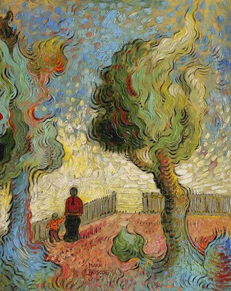 Impressionism Landscape, Wall Murals Diy, Art Assignments, Arte Van Gogh, Woman Walking, Post Impressionism, Post Impressionists, True Art, Oct 11