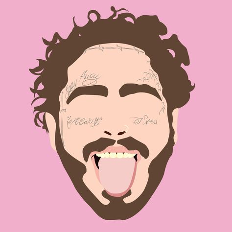 #postmalone #portrait #minimalist #digital #digitalportrait #illustration #illustrator #digitalillustration #illustrations #custom Post Malone Tshirt Ideas, Post Malone Drawing Easy, Post Malone Cake, Post Malone Illustration, Minimalist Portrait Illustration, Post Malone Cute, Post Malone Cartoon, Post Malone Painting, Post Malone Drawing