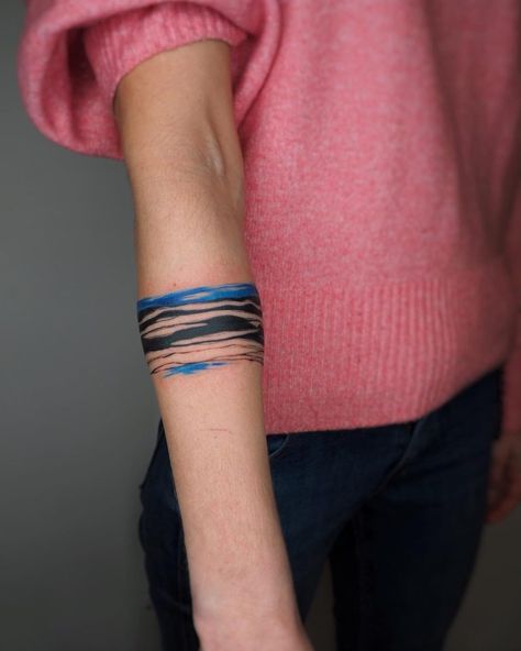 Abstract Band Tattoo, Abstract Bracelet Tattoo, Abstract Armband Tattoo, Abstract Tattoo Arm, Armband Tattoo Mann, Tattoo Ideas Meaning, Armband Tattoo Meaning, Black Band Tattoo, Stripe Tattoo