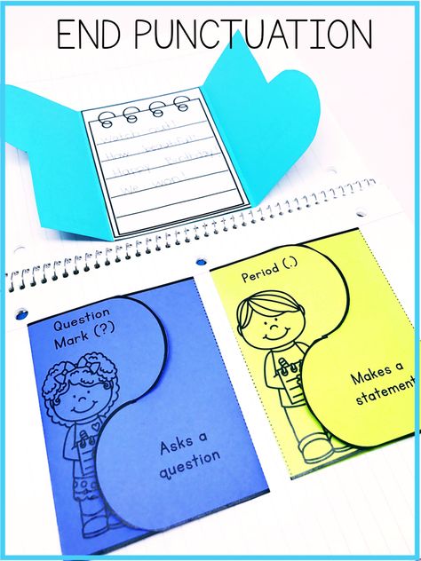 "My students and I both love interactive notebooks. They provide lots of information that students can refer back to. Great resource." Grammar Notebook, Interactive Lapbooks, Grammar Interactive Notebook, Interactive Notes, Grammar Activities, Sentence Writing, Interactive Notebook, Question Mark, Interactive Notebooks