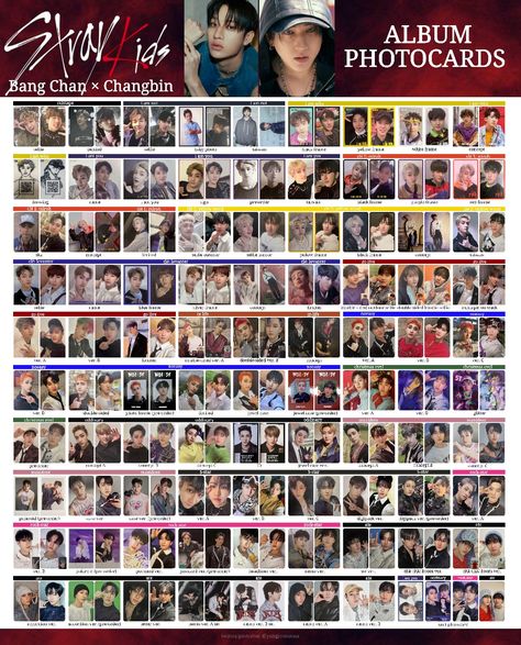 Bang Chan Seo Changbin skz pcs Photocards Template, Changbin Skz, Stray Kids Bang Chan, Seo Changbin, Bang Chan, Photo Cards, Stray Kids, Bangs