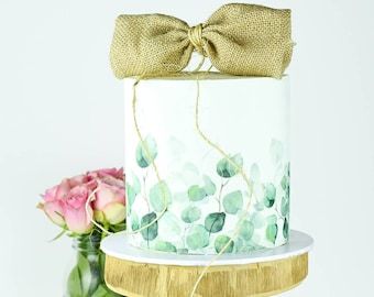 Greenery Cake, Make Cake, Leaf Cake, Dessert Snacks, 21st Cake, Lion King Cakes, Cake Wraps, Desserts Cake, Baking Desserts