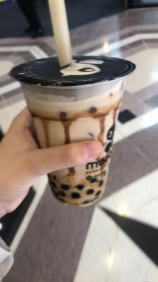 Brown Sugar Boba Aesthetic, Boba Aesthetic, Brown Sugar Boba, Yummy Aesthetic, Boba Drink, Kitty Cafe, Boba Tea, Bubble Tea, Milk Tea