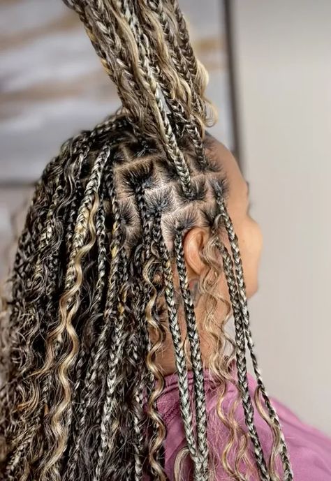 Braids Blonde, Goddess Braids Hairstyles, Blonde Braids, Box Braids Hairstyles For Black Women, Braided Cornrow Hairstyles, Braids Hairstyles Pictures, Cute Box Braids Hairstyles, Protective Hairstyles Braids, Pretty Braided Hairstyles