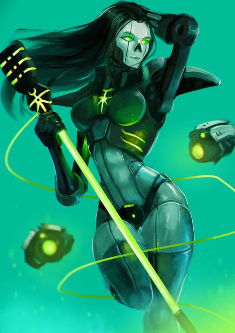 Necron Art Warhammer 40k, Necrons 40k Artwork, Female Necron, Necrons 40k Art, Skaven 40k, 40k Anime, 40k Grimdark, Necrons 40k, Necron Warriors