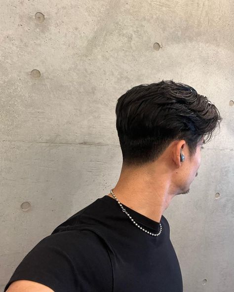 Asian Slick Back Hair Men, Jungkook Perm, Straight Asian Hairstyles Men, 2025 Haircut, Trending Mens Haircuts, Mens Haircuts Straight Hair, Buzz Cut Hairstyles, Hairstyle Men, Asian Haircut