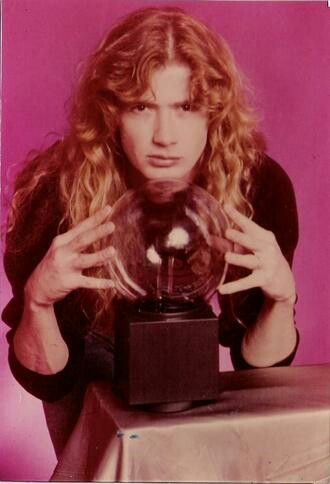 Hello, me meet the real me...~ Dave Mustaine, Crystal Ball, Rock Music, Home Ideas, The One, Music, On Instagram, Instagram