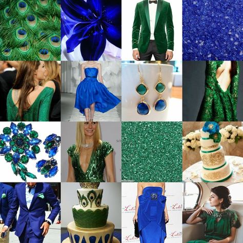 Wedding Colors:Emerald and Sapphire | Wedding Color Inspiration ... Sapphire Wedding Theme, Wedding Colors Emerald, Emerald Green Weddings, Jewel Tone Wedding, Green Wedding Colors, Wedding Color Inspiration, Peacock Wedding, Wedding Colors Blue, Emerald Wedding