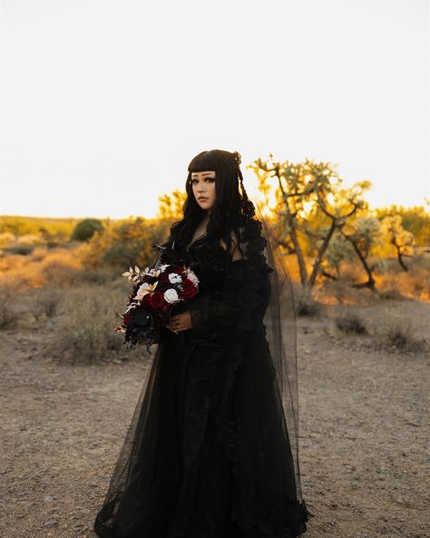 syd 🪦🥀🖤 🏷️- arizona wedding photographer, arizona elopement, arizona elopement photographer, wedding photographer #arizonaweddingphotographer, alt bride, bridal photos, bridal photographer, bridal photoshoot #arizonaelopmentphotographer #lostdutchman #altwedding #arizonaengagamentphotographer #arizonaelopement #travelweddingphotographer #blackweddingdress #gothicwedding #altbride #gothbride #bridals #bridalphotographer #bridalphotoshoot #2025bride #2026bride Alt Bride, Goth Bride, Arizona Elopement, Goth Wedding, Wedding Photo Ideas, Bridal Photoshoot, Insta Feed, Gothic Wedding, Arizona Wedding