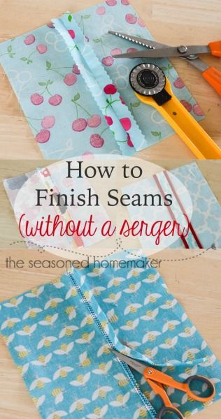 Seam Finishes — BonBon Break Sewing 101, Sew Ins, Trendy Sewing, Beginner Sewing Projects Easy, Sewing Projects For Beginners, Sewing Skills, Easy Sewing Projects, Diy Couture, Diy Sewing Projects