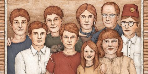 In defence of Percy Weasley | Wizarding World Weasley Family Tree, Narnia Photos, Bill Weasley, Family Fanart, Percy Weasley, Weasley Harry Potter, Weasley Family, Harry Potter Illustrations, Family Drawing