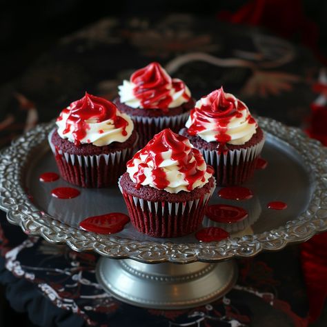 Twilight Saga Party Food Ideas: 11 Creative Themed Recipes for Fans — Slugs On The Refrigerator Vampire Theme Snacks, Twilight Themed Desserts, Vampire Theme Food, Twilight Saga Birthday Party Ideas, Vampire Themed Party Food, Dracula Themed Food, Twilight Party Food Ideas, Twilight Themed Food Ideas, Halloween Theme Birthday Party Ideas