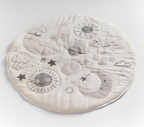 Travel Play Mat, Moon And Clouds, Stars Moon, Star Nursery, Burp Cloth Set, Insulated Lunch Box, Moon Stars, Consumer Products, Play Mat