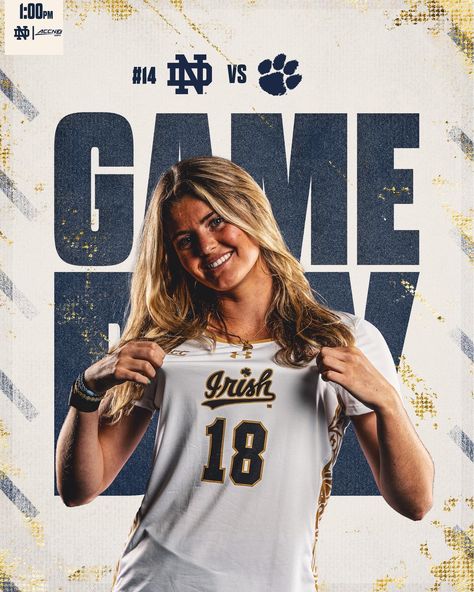 Sports Graphic Design Volleyball, Sports Team Social Media Design, Game Day Edits Photoshop, Athletic Social Media Design, Volleyball Gameday Graphic, Game Day Social Media Graphics, Game Day Instagram Post, Game Day Volleyball, Game Day Poster Ideas