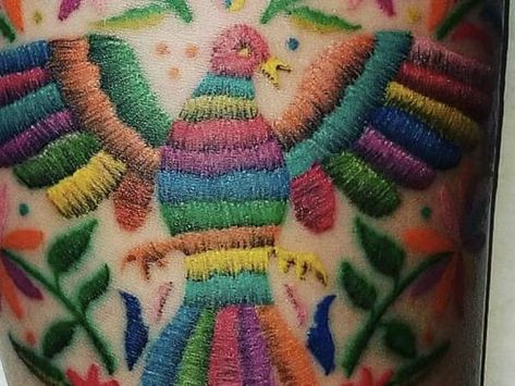 Embroidery Tattoos: 15 Photos To Show The Beauty Of Mexican Craft Embroidery Tattoos, Expensive Chocolate, Bundt Pan Recipes, Mexican Folklore, Embroidery Tattoo, Chocolate Stores, Blueberry Season, Cultural Crafts, Traditional Italian Dishes