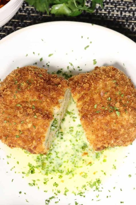 Dinner for Two: Ground Chicken Kiev - Eat the Bite Chicken Keiv Recipe, What To Make With Ground Chicken, Ground Chicken Dinner, Ground Chicken Recipes For Dinner, Ground Chicken Recipe, Ground Chicken Recipes Healthy, Chicken Kiev Recipe, Chicke Recipes, Chicken Kiev