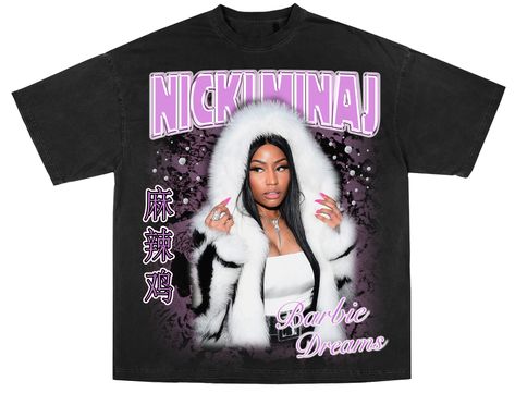 "Nicki Minaj" - Vintage Bootleg Tee Check more at https://utopiafashion.co/product/nicki-minaj-vintage-bootleg-tee/ Barbie Dream, Nicki Minaj, Graphic Tee, Graphic Tees, Fashion Outfits, Clothes