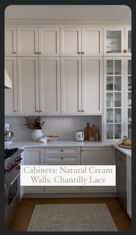 Garage Lockers, 90s Kitchen, Cream Kitchen Cabinets, Kitchen Cabinet Color, Redo Kitchen Cabinets, Cream Kitchen, Inside House, Wind River, Kitchen Cabinets Decor